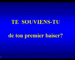 moi oui!!!! Et toi?????????,